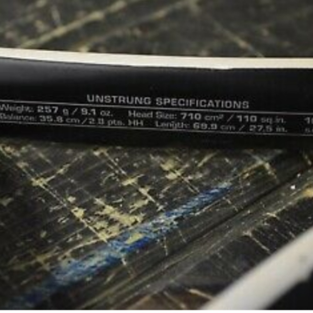 Wilson's H6 Tension Racket - Picture 7 of 8